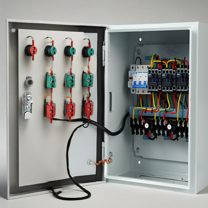 電壓調(diào)節(jié)箱輸入和輸出端口氣密性測試